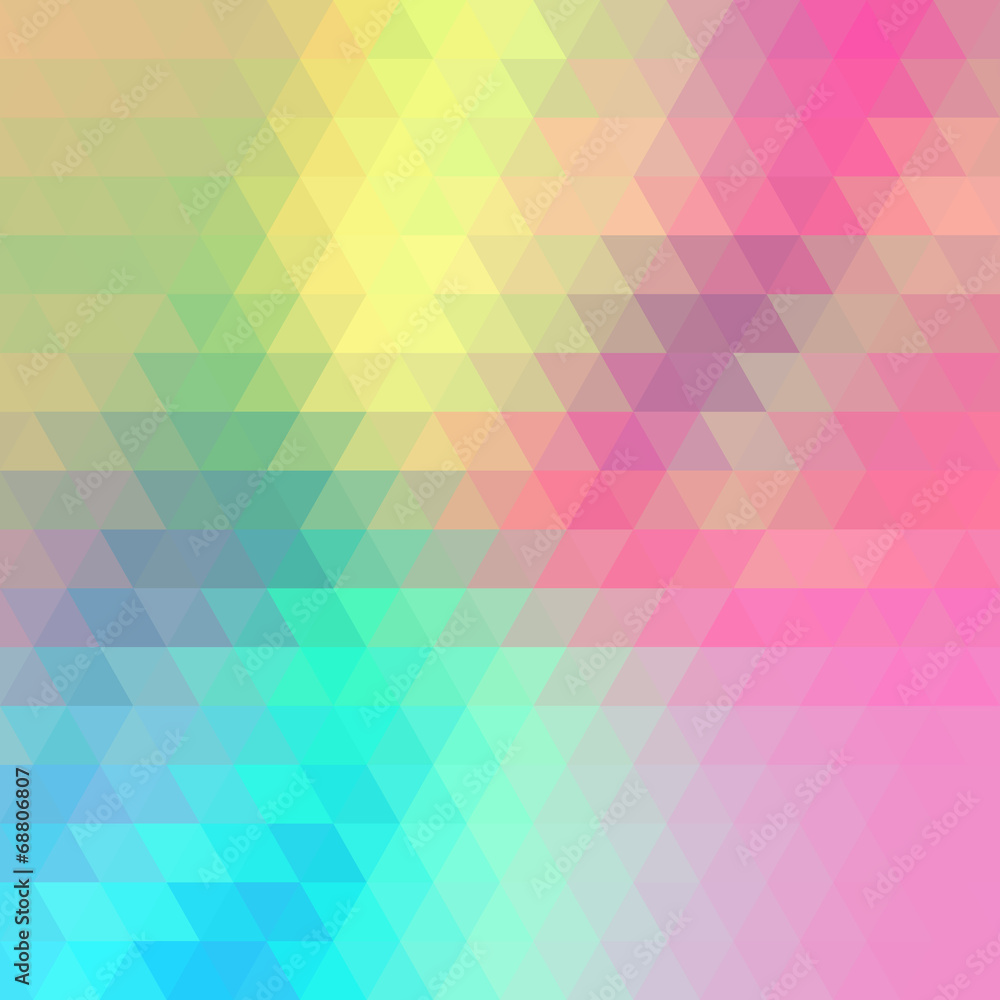 Multicolor Abstract Background Consisting of Triangles Multicolor Abstract Background Consisting of Triangles