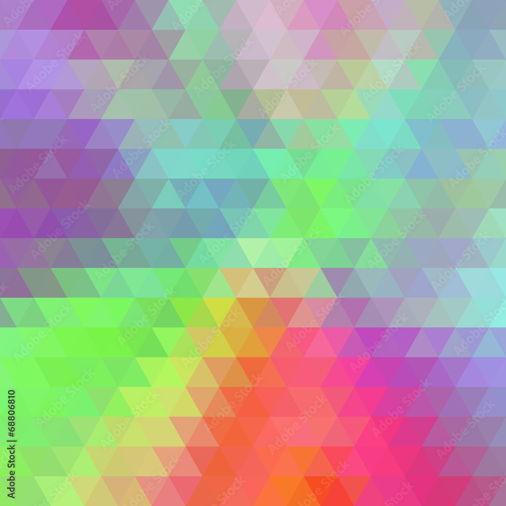 Multicolor Abstract Background Consisting of Triangles Multicolor Abstract Background Consisting of Triangles