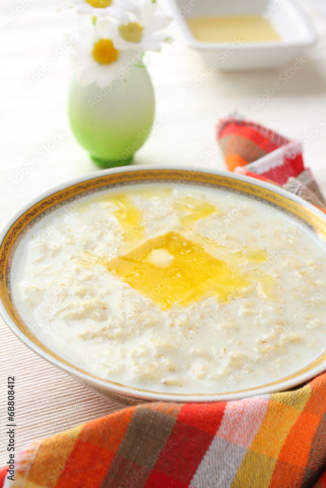 Oat milk porridge Oat milk porridge