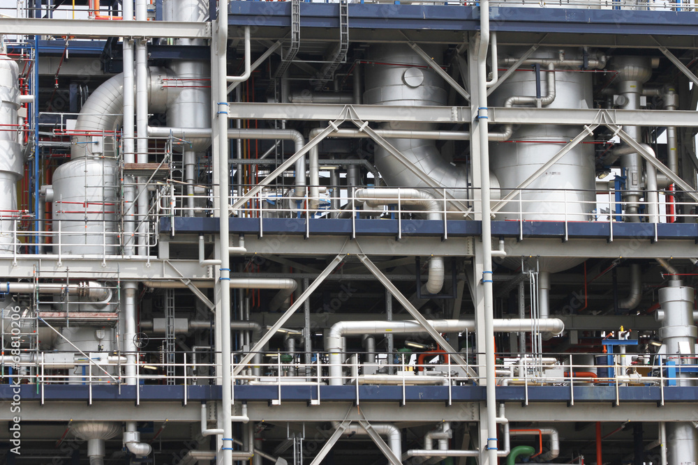Oil and gas refinery, pipelines Oil and gas refinery, pipelines