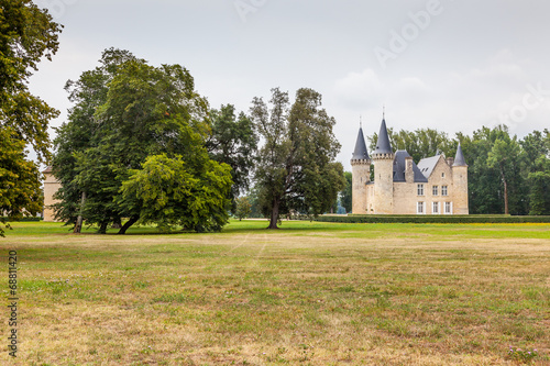 Tableau sur toile Château d'Agassac