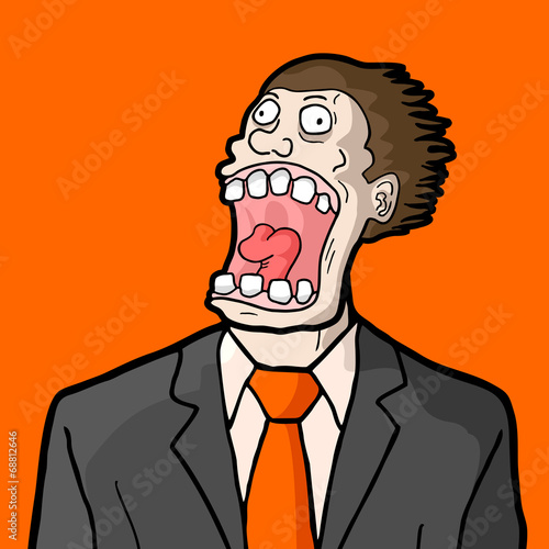 Crazy man