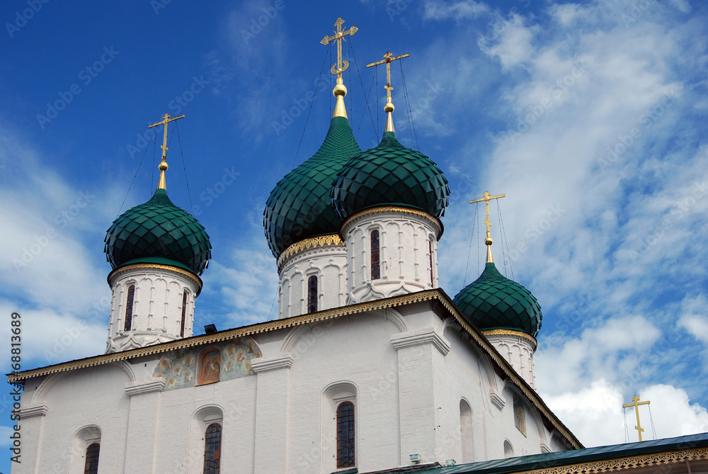 Elijah the Prophet Church, Yaroslavl, Russia. UNESCO Heritage.