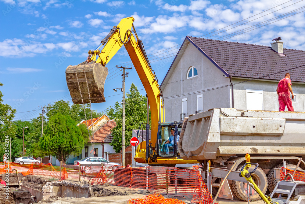 New pipeline in neighborhood