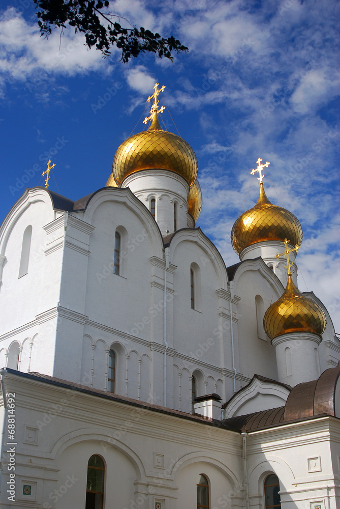 Assumption Church in Yaroslavl, Russia.