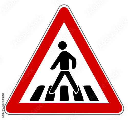 Fussgänger Achtung #140814-svg02