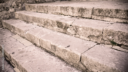 Tableau sur toile Steps up and down