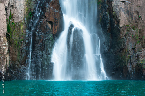 Fototapeta Naklejka Na Ścianę i Meble -  Haew Narok (chasm of hell) waterfall, Kao Yai national park, Tha