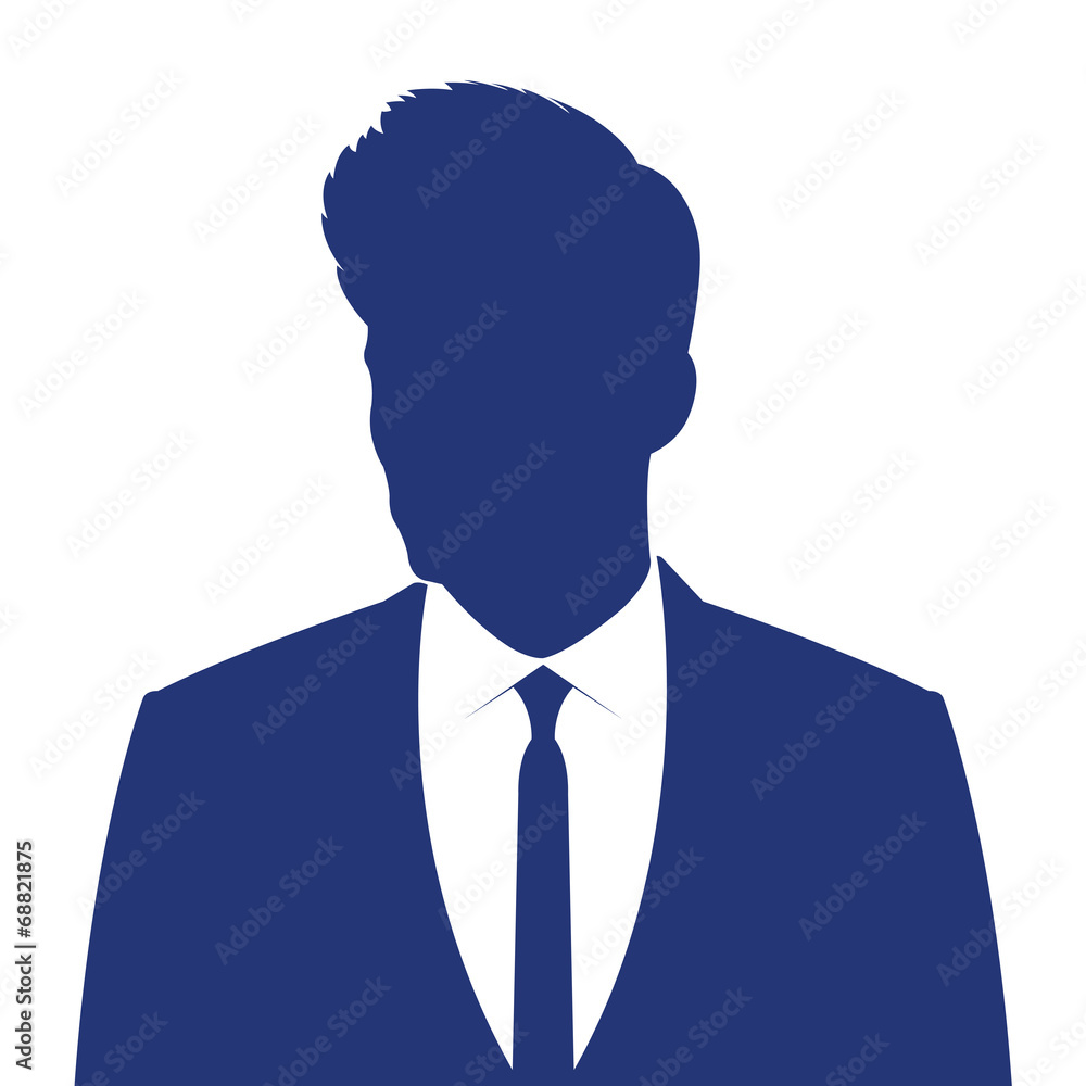 Businessman silhouette avatar profile picture Businessman silhouette avatar profile picture