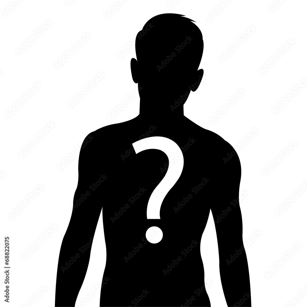 Question Mark Silhouette