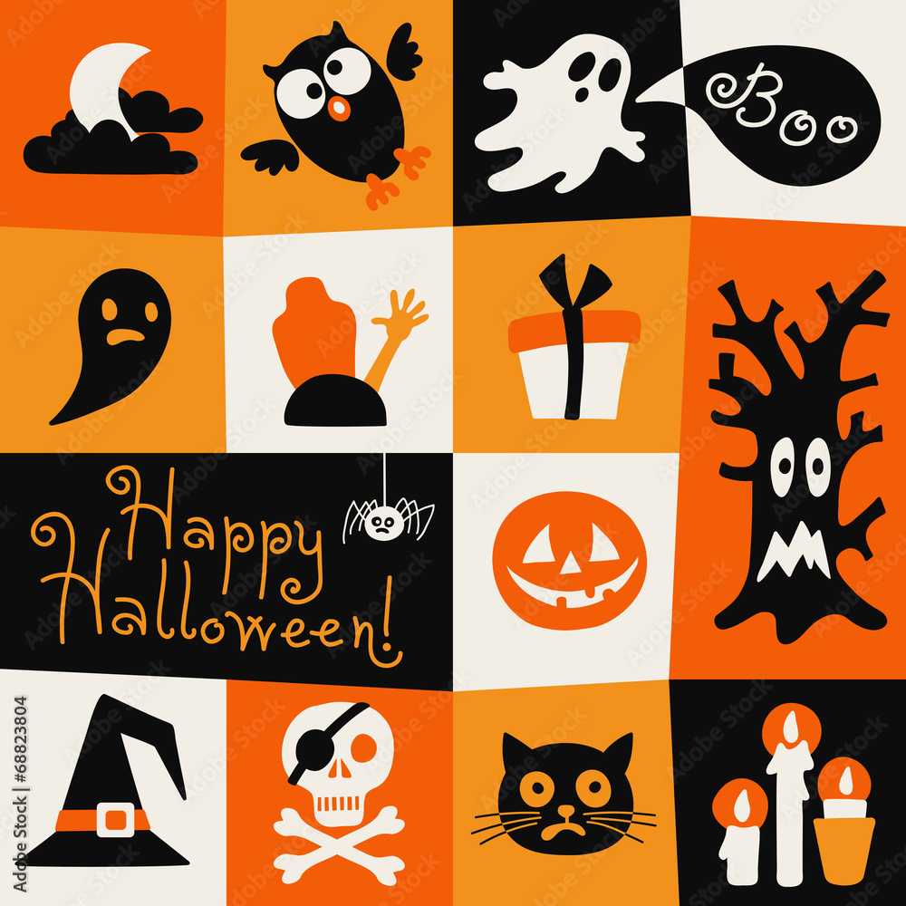 Happy Halloween card.