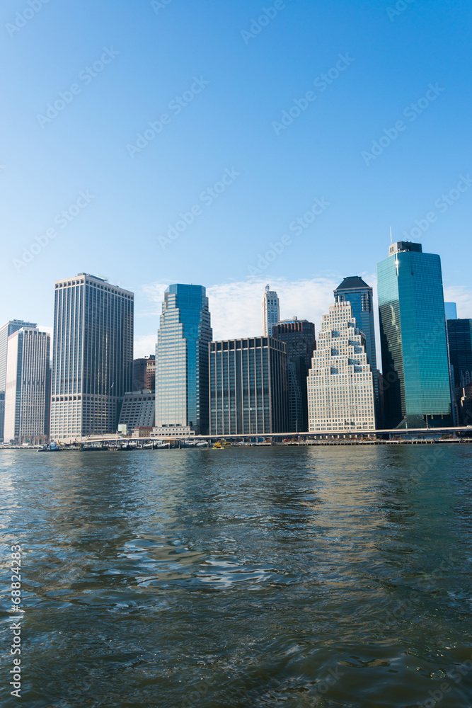 Panorama of downtown Manhattan Panorama of downtown Manhattan