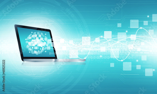 Wallpaper Mural Technology communication internet connection background Torontodigital.ca