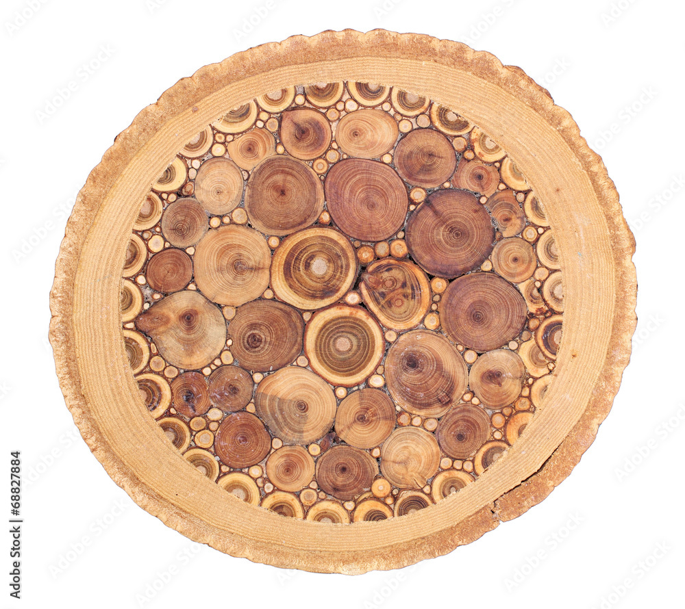 Wooden texture on white background Wooden texture on white background