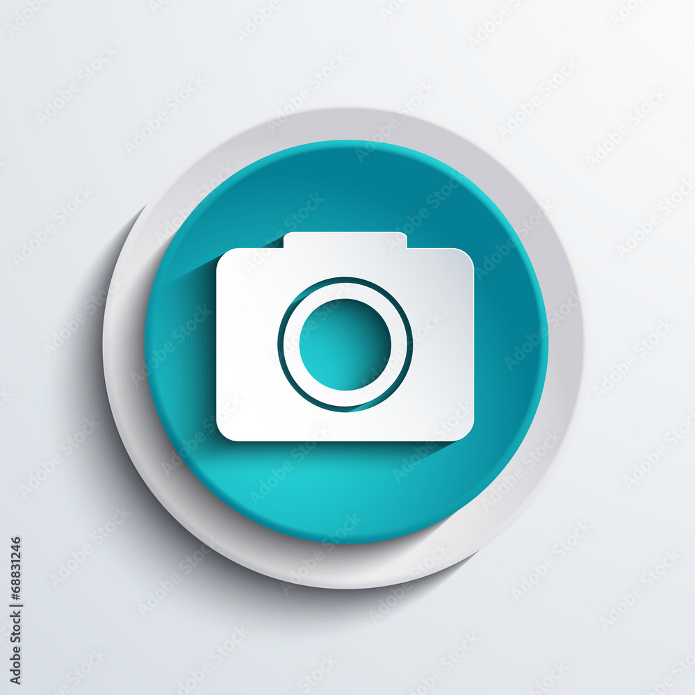 vector modern blue circle icon. Web element vector modern blue circle icon. Web element