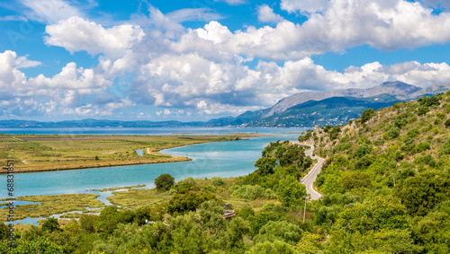 Lagoon in Butrint archeological site © milosk50
