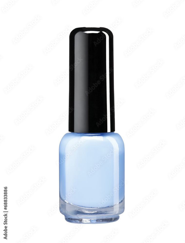 Blue nail varnish Blue nail varnish