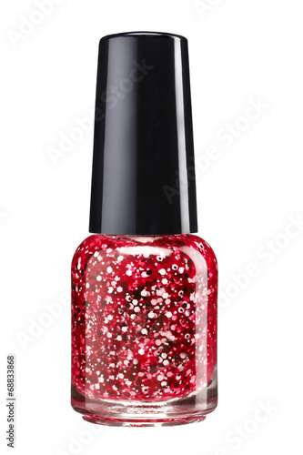 Glitter nail paint