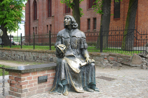 Foto Nicolaus Copernicus statue