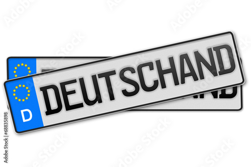 Auto Kennzeichen Deutschland
