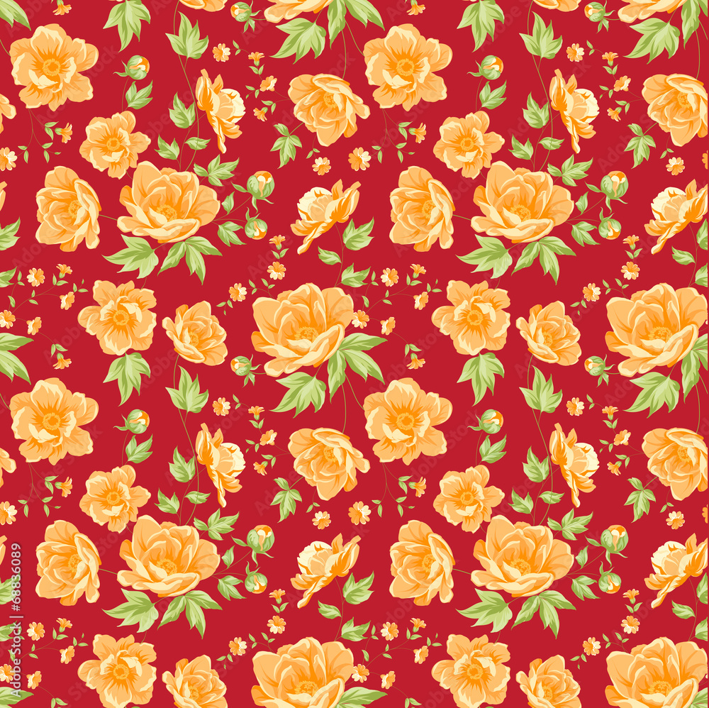 Flower samless pattern. Flower samless pattern.