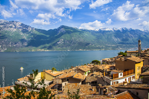 scenic lago di Garda  north Italy - Limone