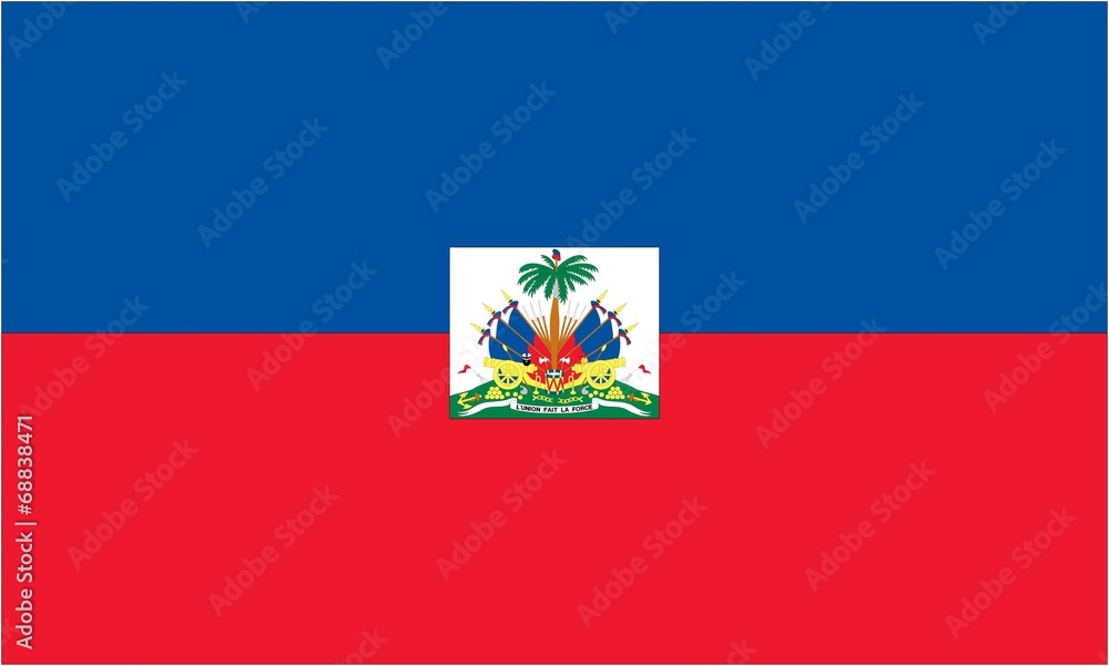 Illustration of the flag of Haiti
