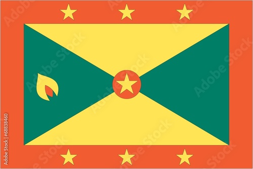 Illustration of the flag of