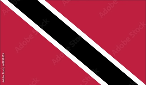 Illustration of the flag of Trinidad and Tobago