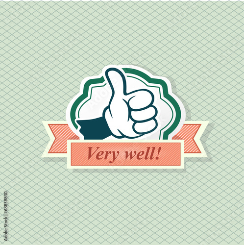 Sticker yes