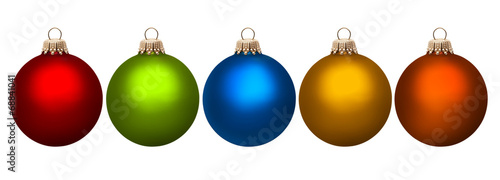 BunteWeihnachtskugeln