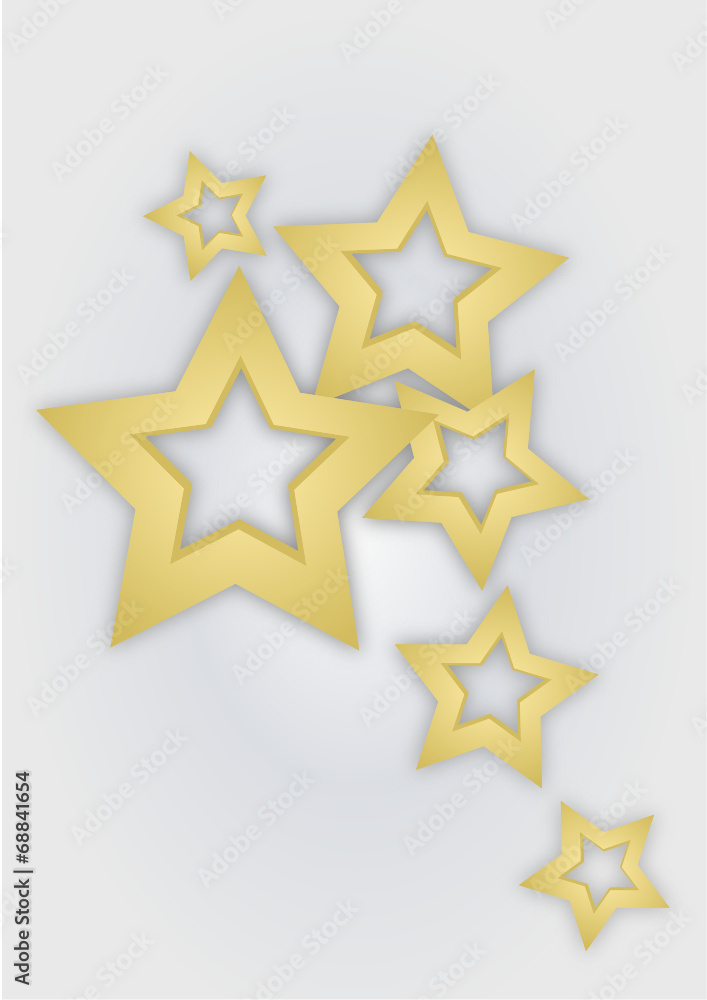 Christmas card with stars - inkscape-svg Christmas card with stars - inkscape-svg