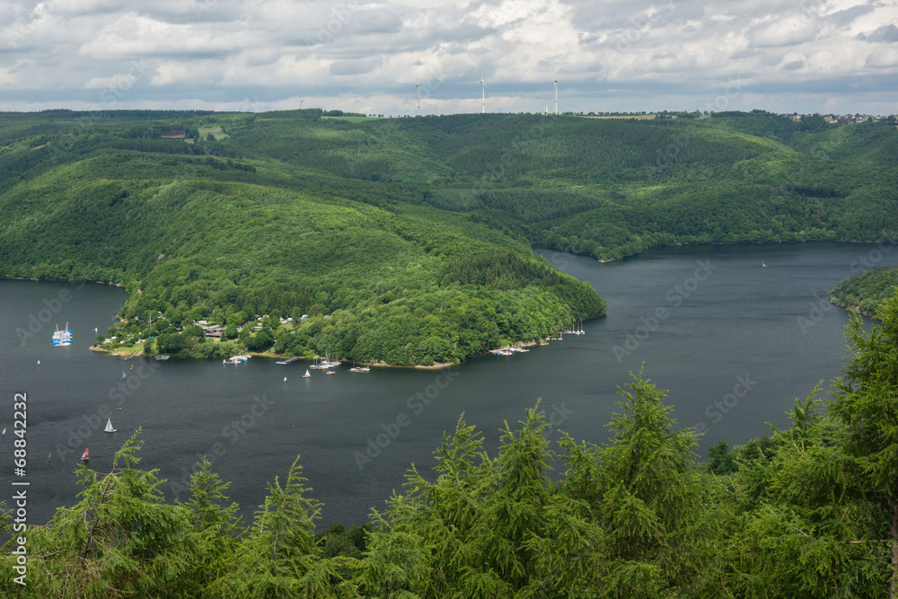 Rurtalsperre im Nationalpark Eifel