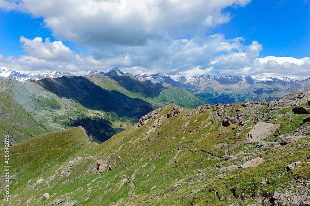 Sentieri escursionistici sul Monte Zerbion - 2.722 m.s.l.m.
