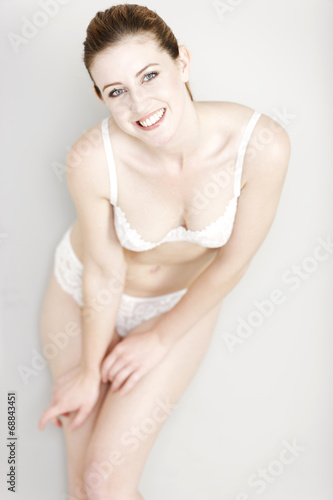 Woman in white underwear © Studio-FI
