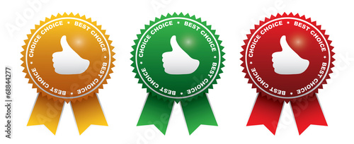 Bestseller labels.