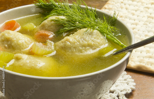 Matzoh Ball Soup photo