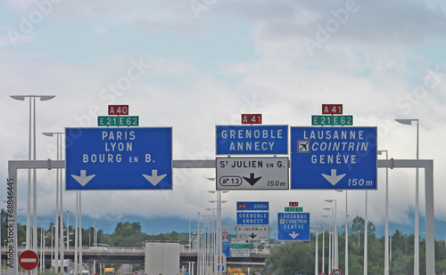Signalisation autoroute