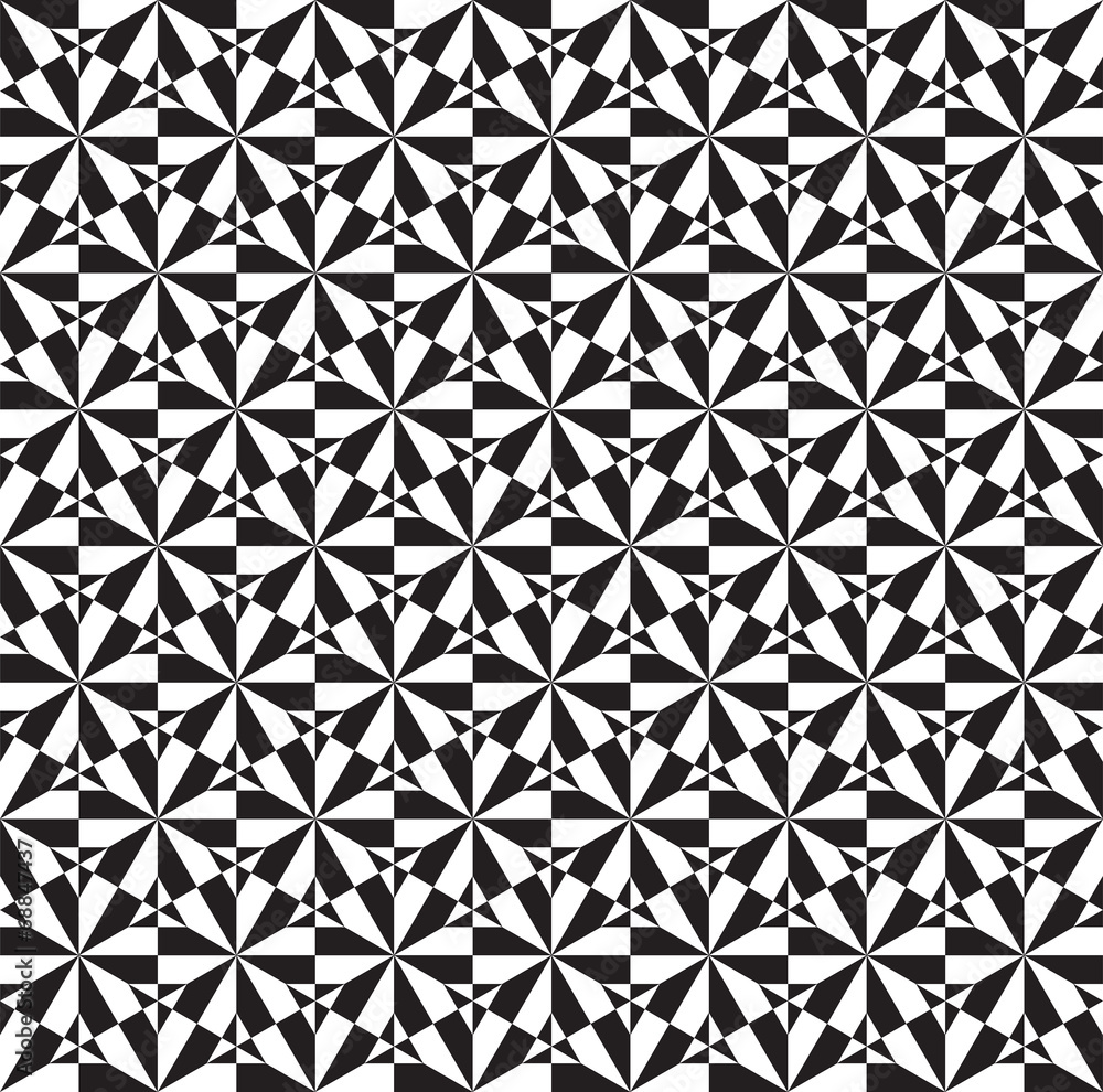 Seamless Geometric Pattern Texture Background
