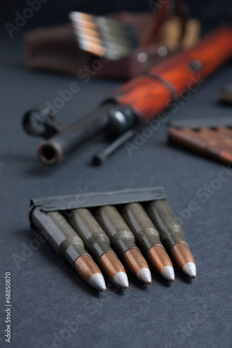 rifle 7.62 ammo munition 