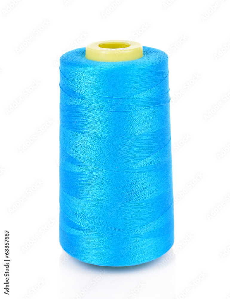 Skein of thread isolated on white Skein of thread isolated on white