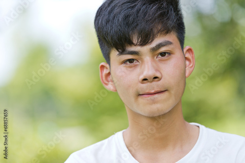 Chinese boy of puberty