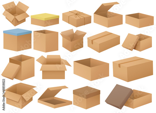 Cardboard boxes