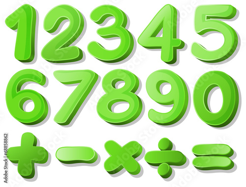 Green numbers