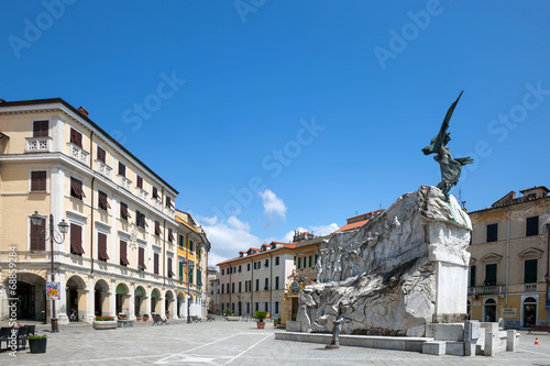 World War I memorial in Sarzana, Italy photo