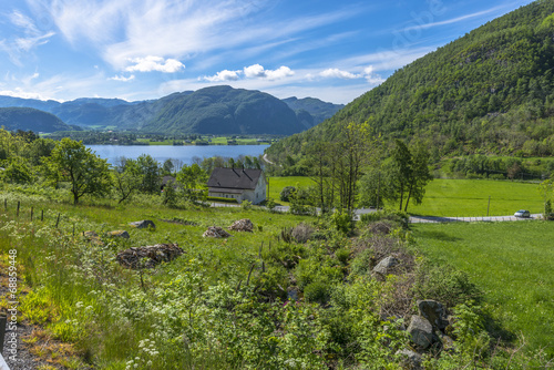 beautiful Norway scenery photo