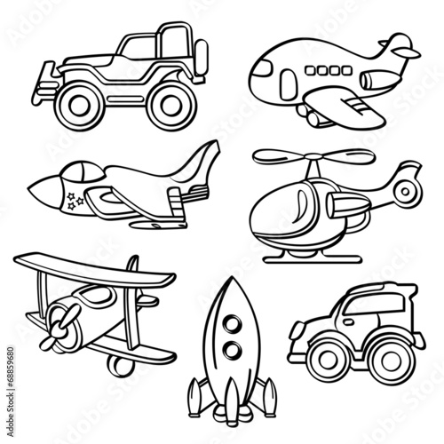 Transportation Toys Collection