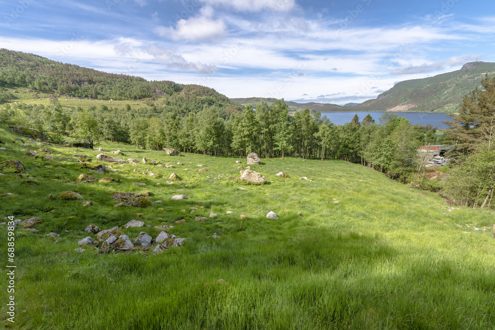 Obraz premium beautiful Norway scenery