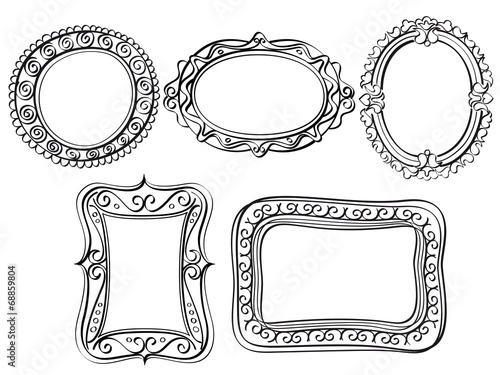 Elegant Ornate frames