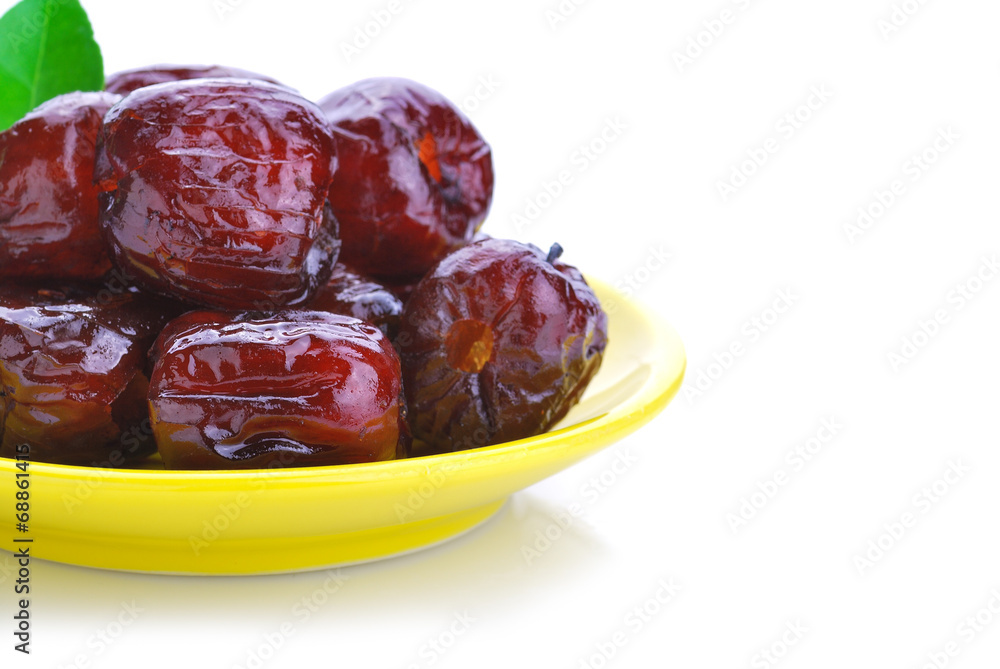 Dried red plum Dried red plum